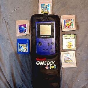 Game Boy Color Purple